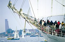 Kurs auf Laboe