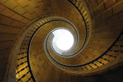 Treppe im Turm der Kathedrale
