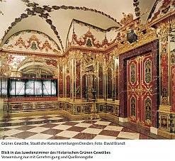Grünes Gewölbe - Juwelenzimmer des historischen Grünen Gewölbes