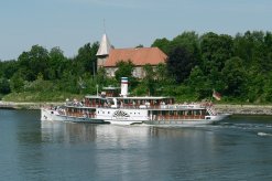Raddampfer Freya in der Kieler Förde