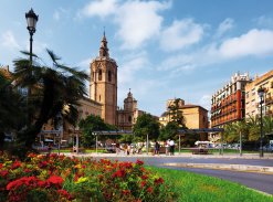 Plaza de la Reina y Miguelete