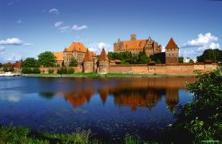 Marienburg (Malbork) an der Nogat