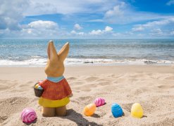 Ostern am Strand