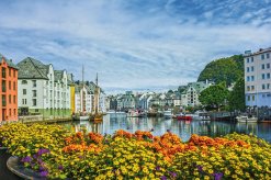 Hafen in Alesund