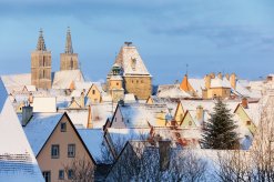 Rothenburg o.T. - Winterpanorama