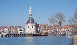 Hafen von Hoorn am Ijsselmeer