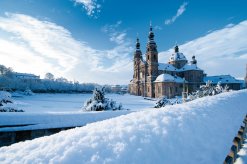Dom in Fulda zur Winterzeit