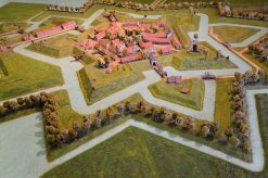 Festung Bourtange im Miniaturmuseum