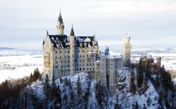 Schloss Neuschwanstein im Winter