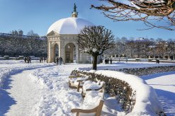 Winter im Englischen Garten München