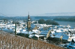 Rüdesheim im Winter