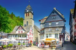 Altstadt von Monschau im Rurtal