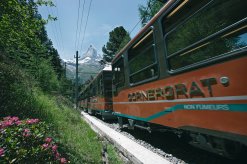 Gornergrat Bahn und Matterhorn