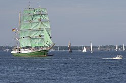 Schiffe auf der Kieler Woche