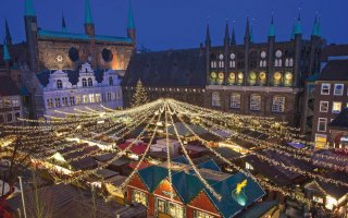Weihnachtsmarkt in Lübeck © LTM/Olaf Malzahn