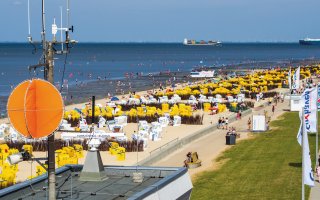Am Strand von Duhnen © Nordseeheilbad Cuxhaven GmbH