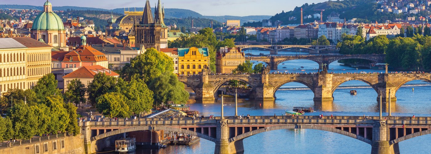 Prag mit Blick auf die Karlsbrücke