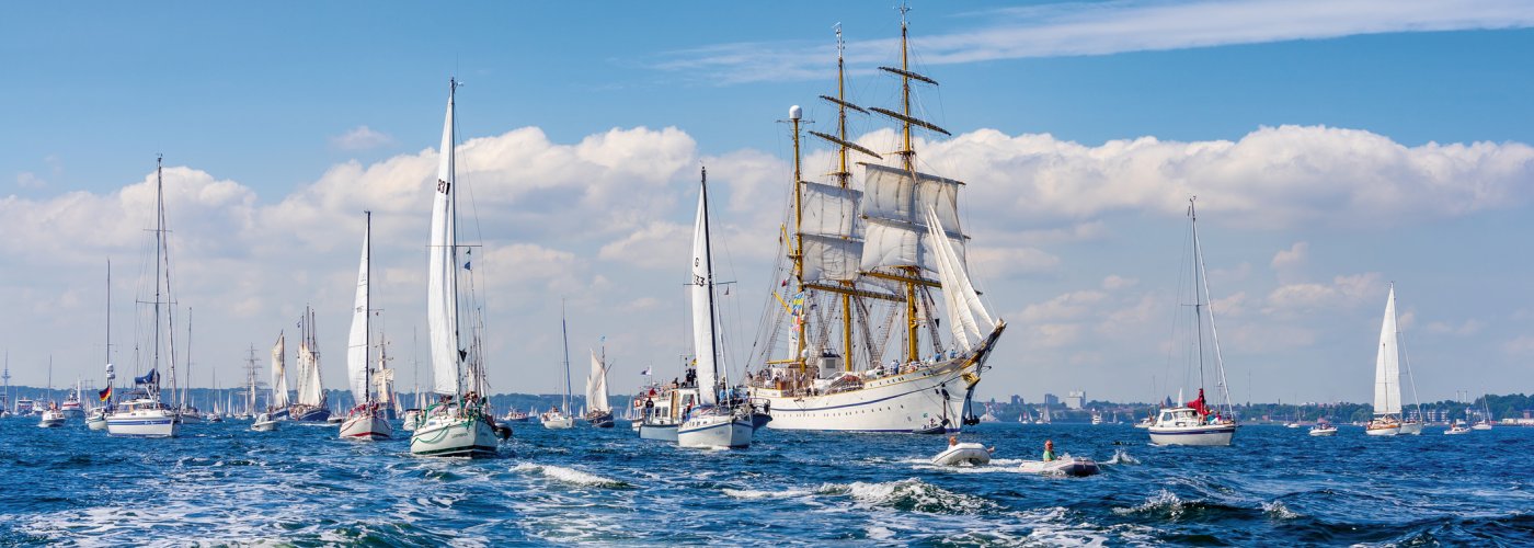 Windjammerparade Kieler Woche